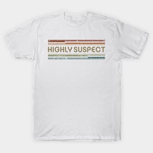 Highly Suspect Retro Lines T-Shirt